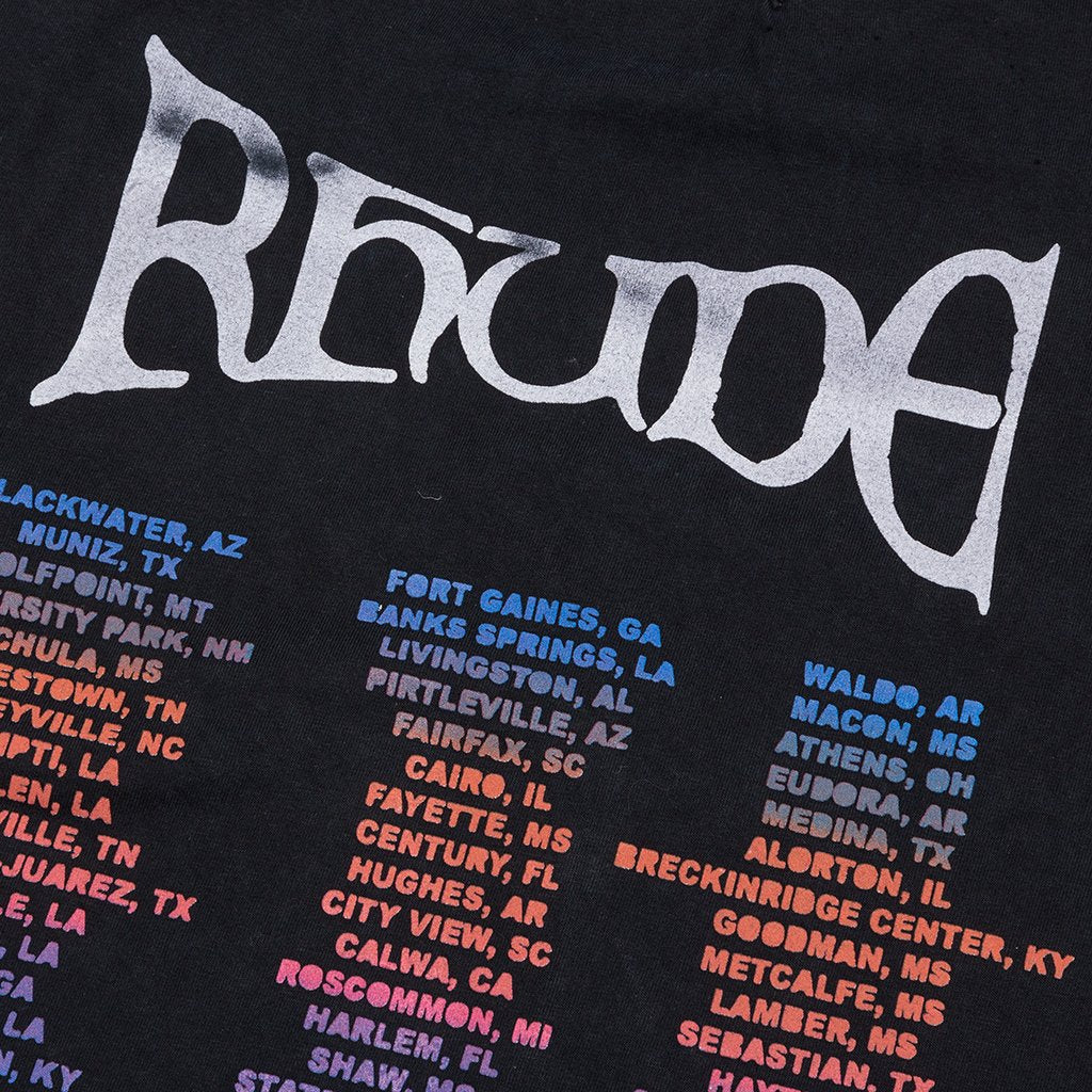 Neon Flame L/S Tee - Black