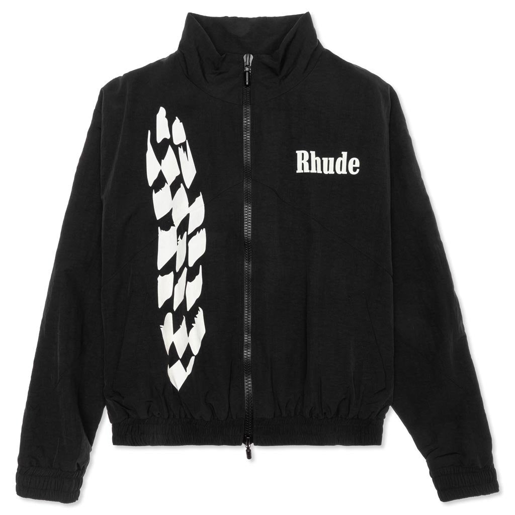 Track Jacket - Black/White