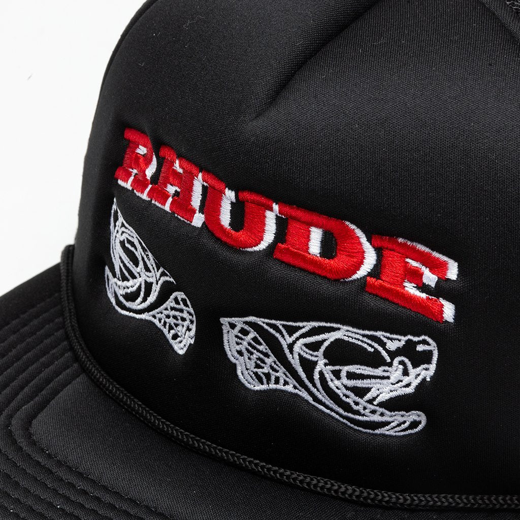 Viper Trucker Hat - Black