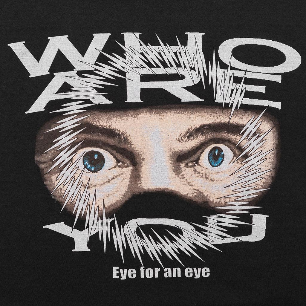 Who Are You Tee - Black