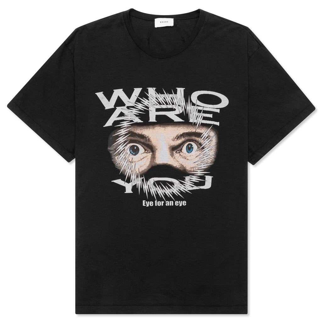 Who Are You Tee - Black