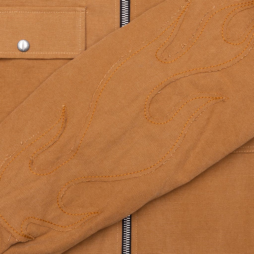 Worker Jacket w/ Hood - Beige