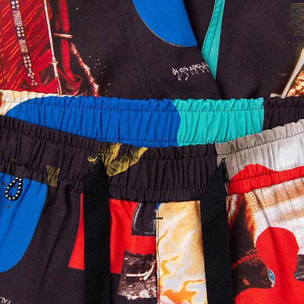 The DNA Woven Short - Black/Multi