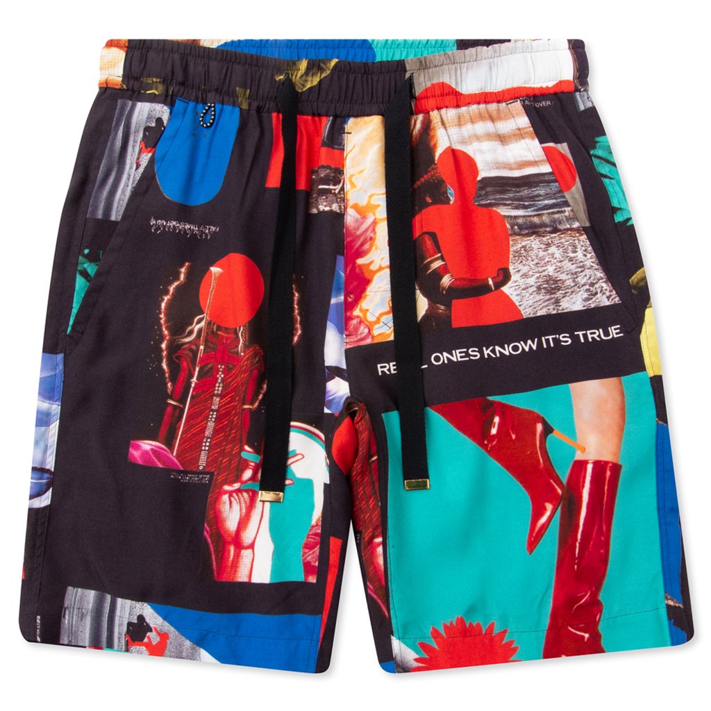 The DNA Woven Short - Black/Multi