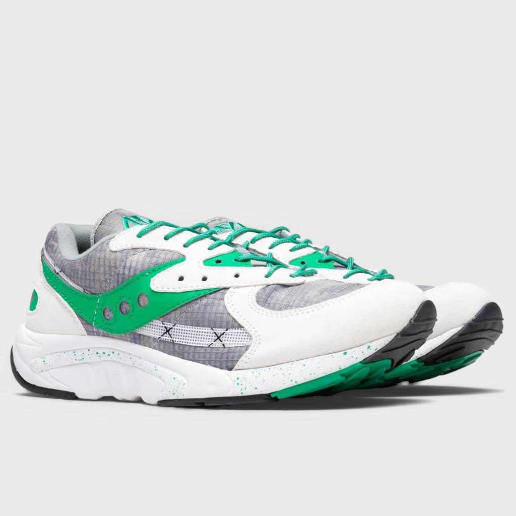 Aya - White/Green/Tie Dye
