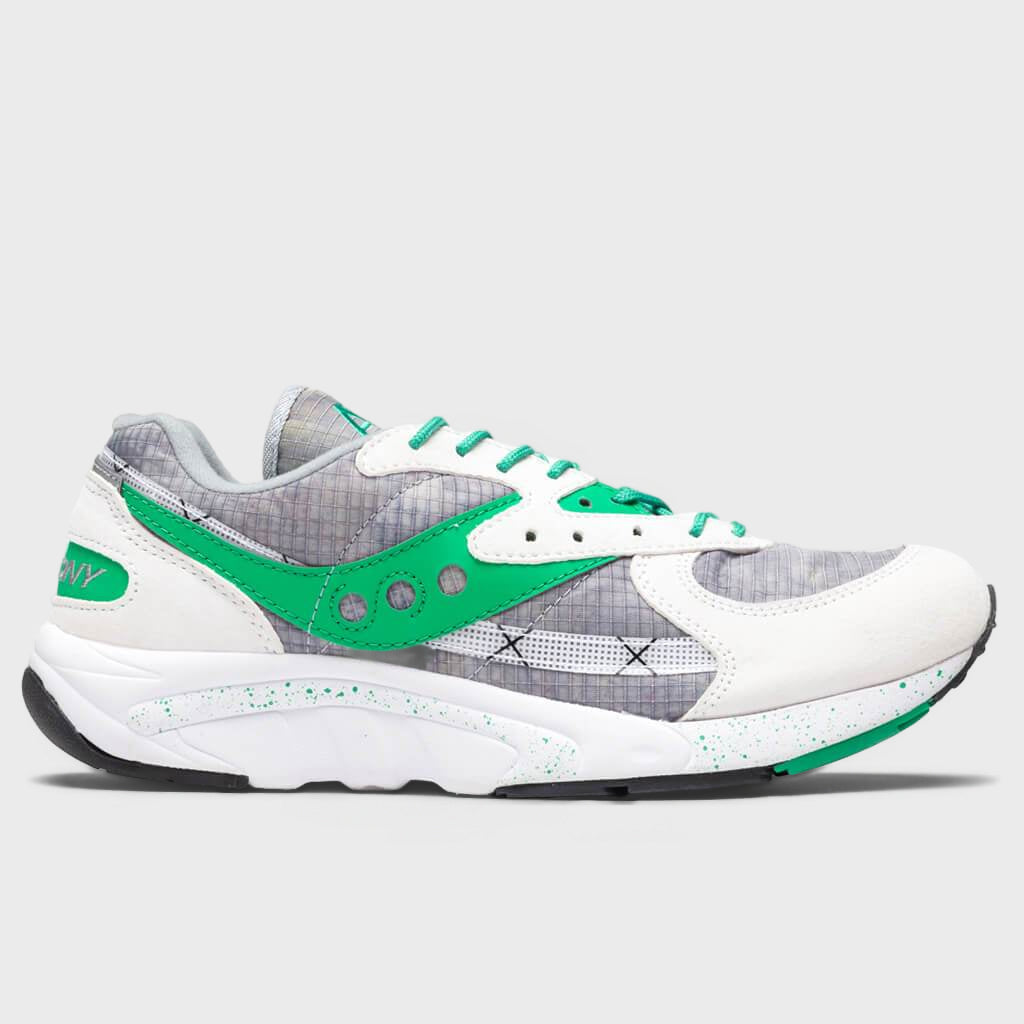 Aya - White/Green/Tie Dye
