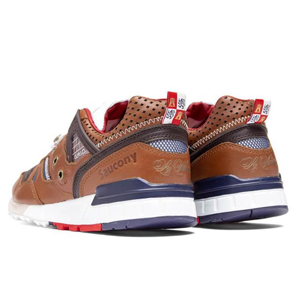Grid SD 'La Victoria' - Brown/Navy/Red
