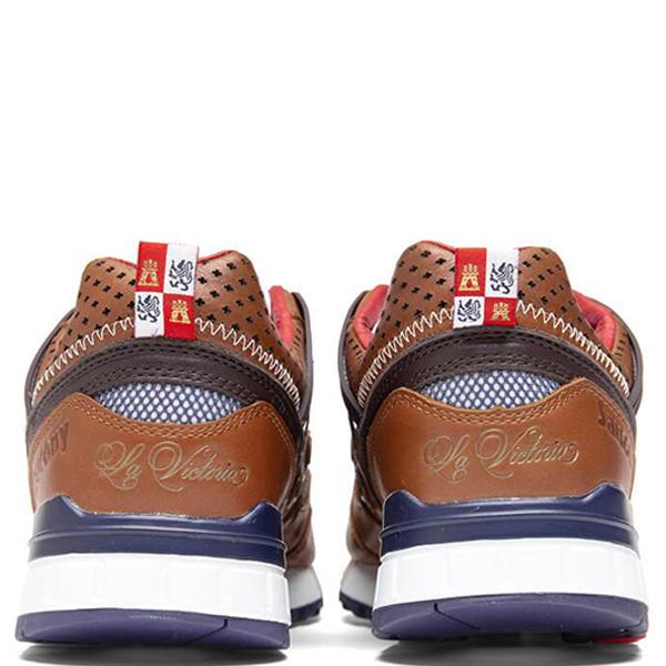 Grid SD 'La Victoria' - Brown/Navy/Red