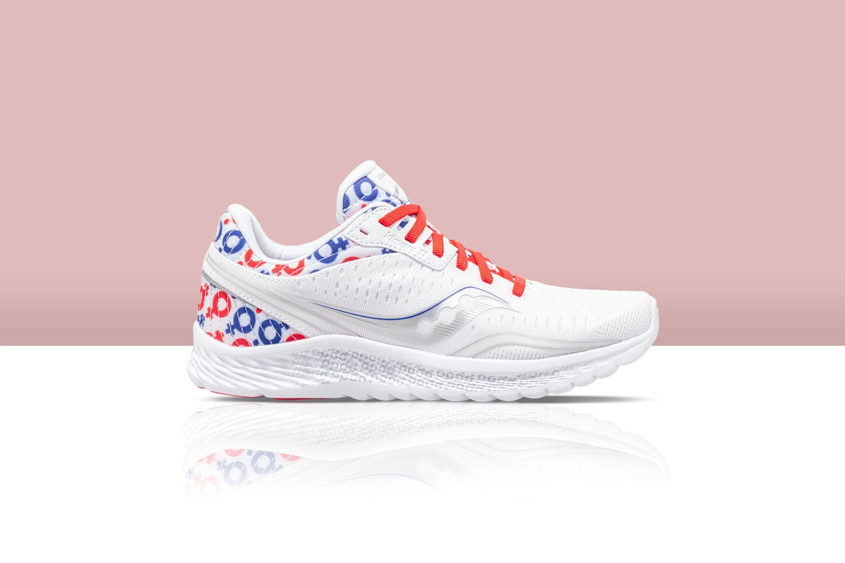 Women's Kinvara 11 - White/Red/Blue