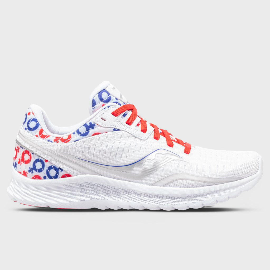 Women's Kinvara 11 - White/Red/Blue