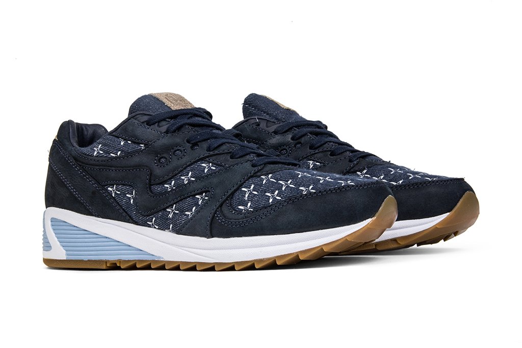 Grid 8000 'Sashiko' - Navy