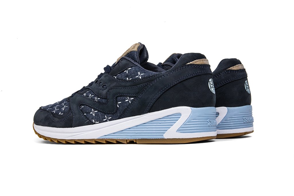 Grid 8000 'Sashiko' - Navy