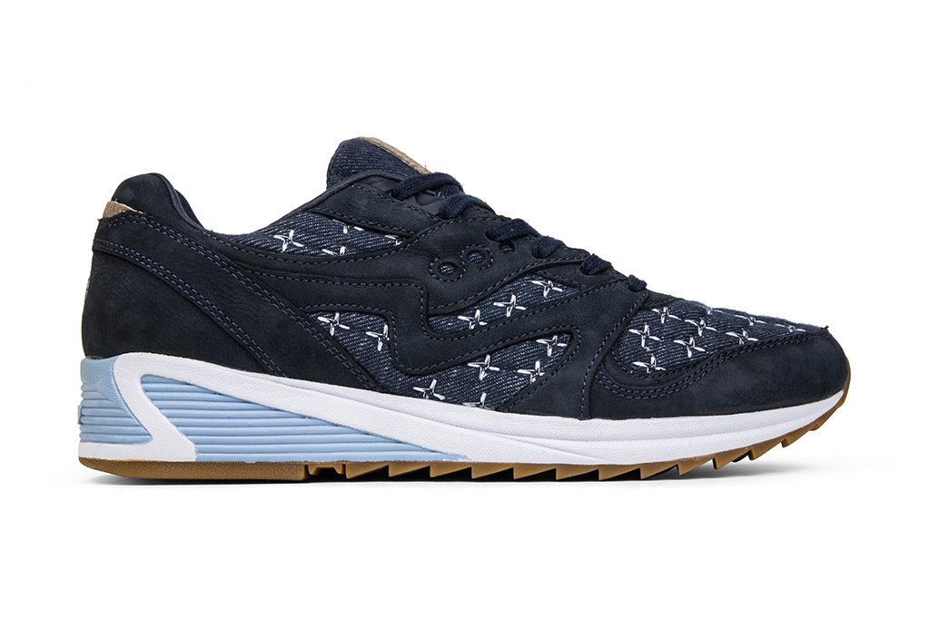 Grid 8000 'Sashiko' - Navy