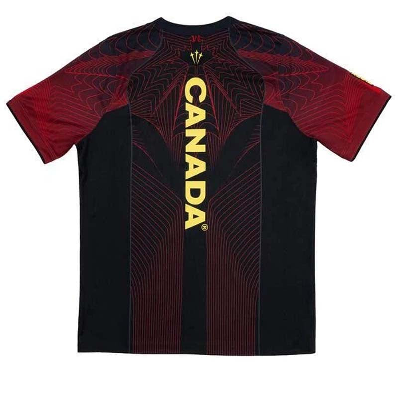 Big Kids Canada x Nike NOCTA Soccer Top - Black/University Red