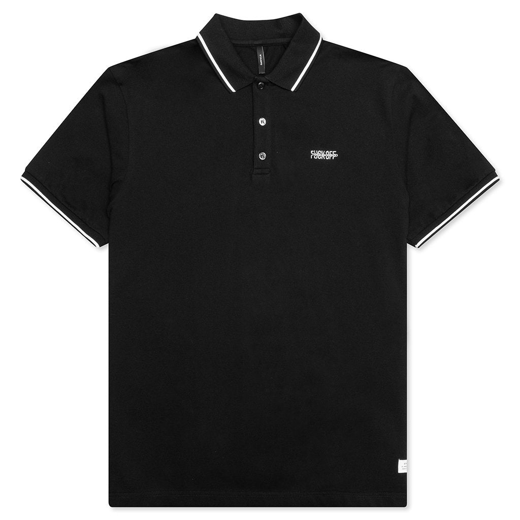 F*** Off Polo - Black