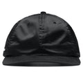 Flat Nylon Sport Cap - Black