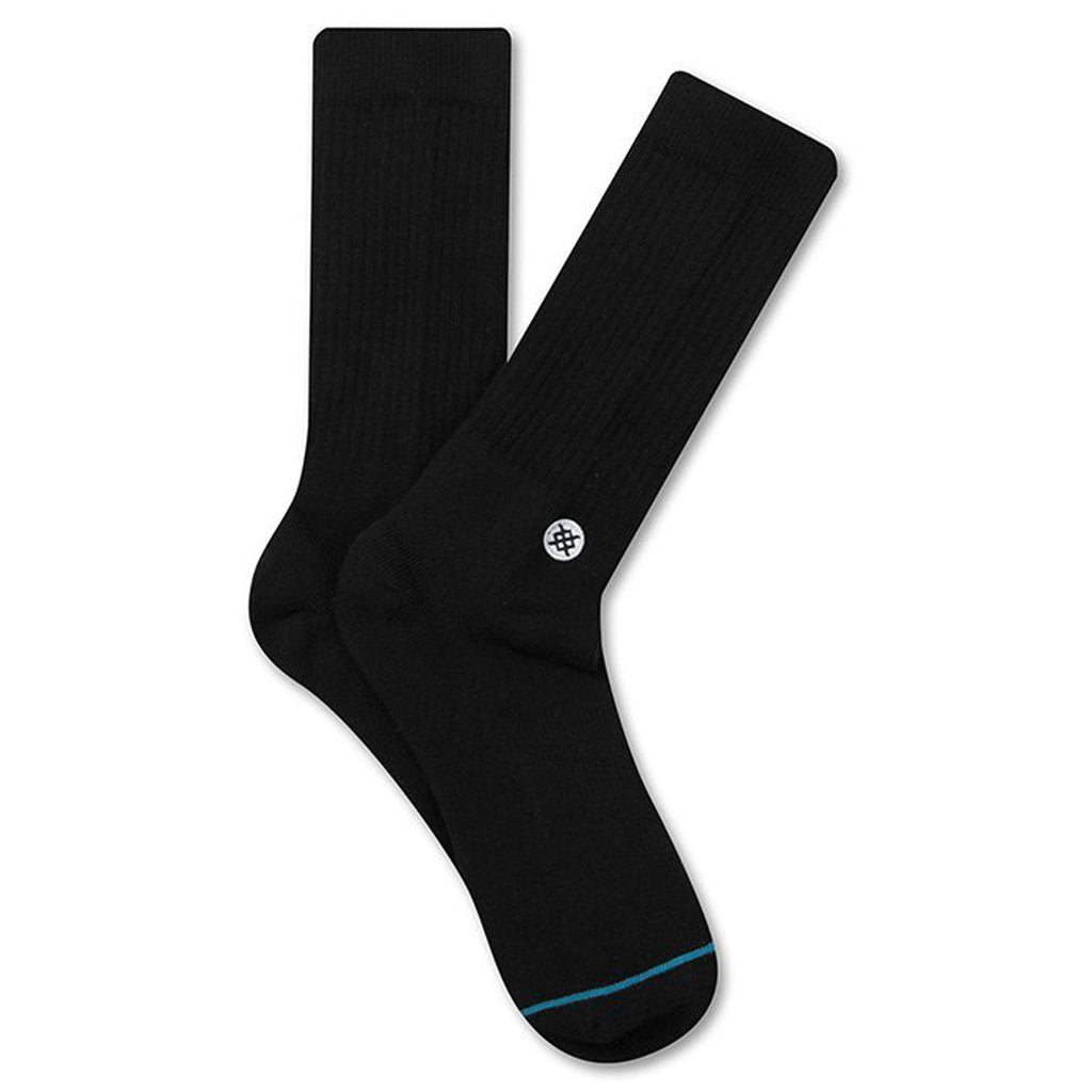 Icon 3 Pack Socks - Black