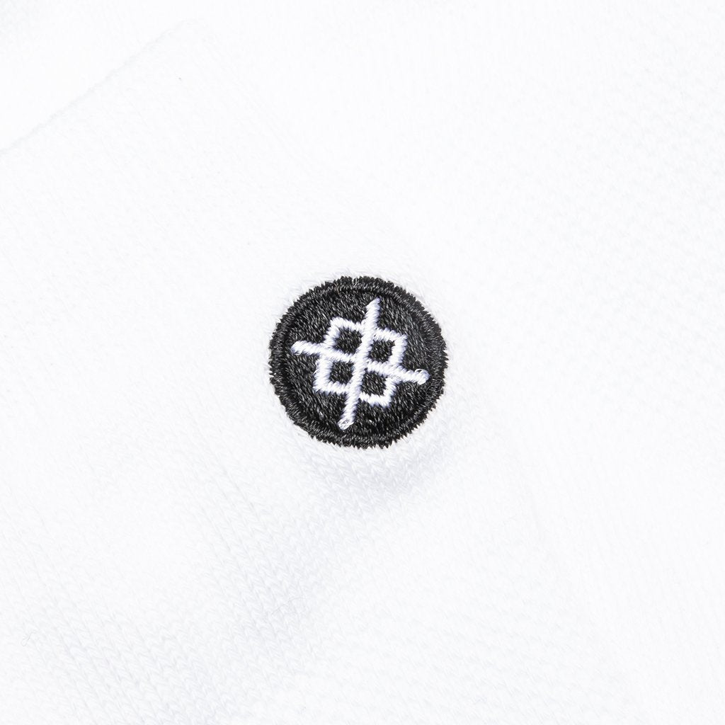 Icon Low Socks - White/Black
