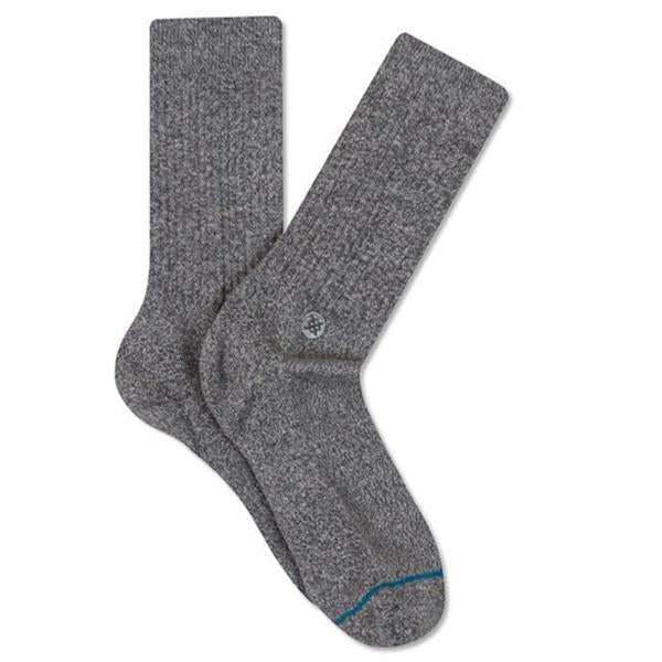 Icon Socks - Grey Heather