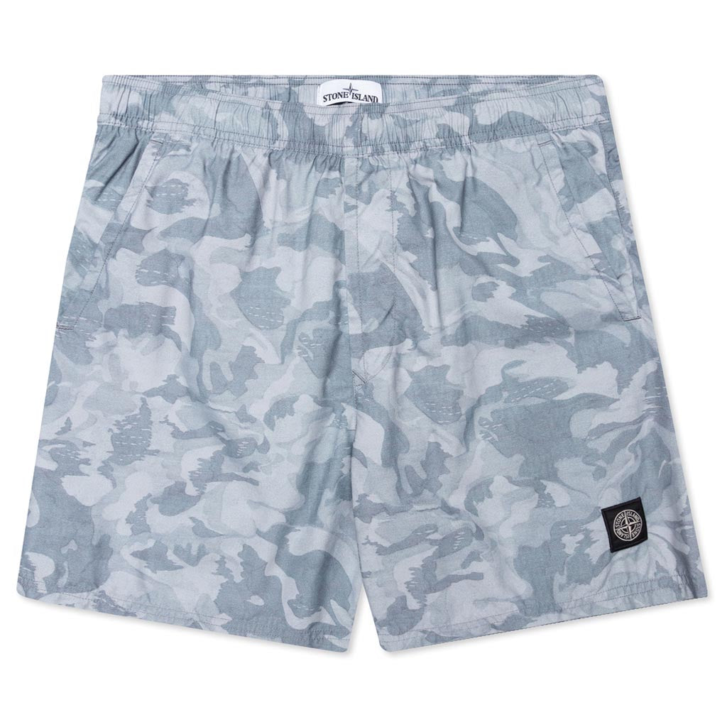 Big Loom Swim Shorts - Sky Blue