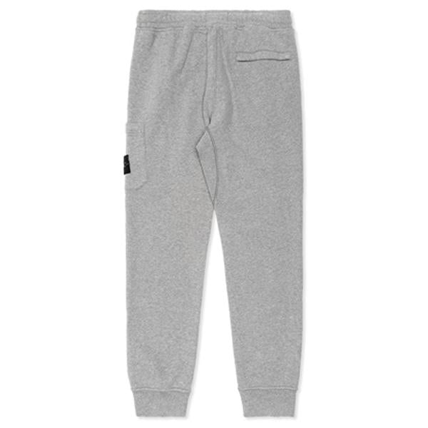 Brushed Fleece Pants - Grey Melange