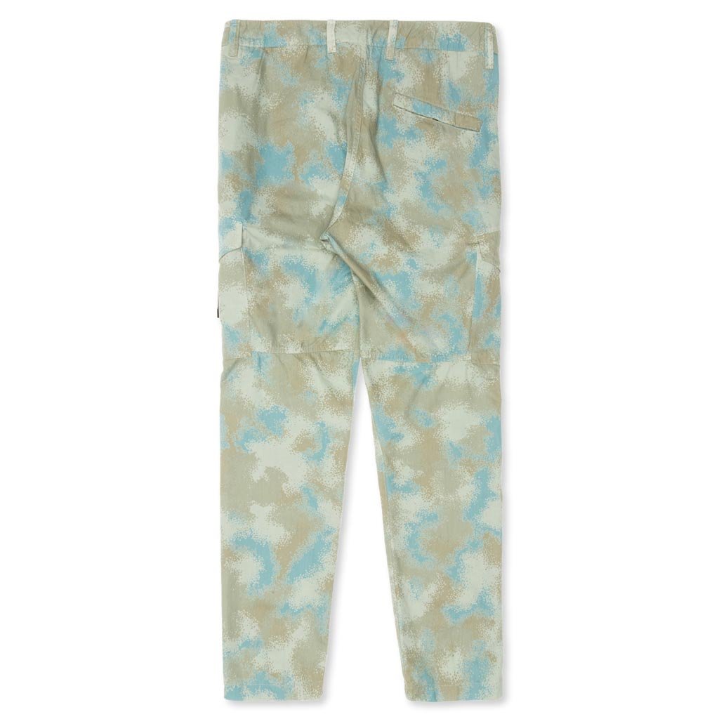 Camo Devore Cargo Pants - Dove Grey