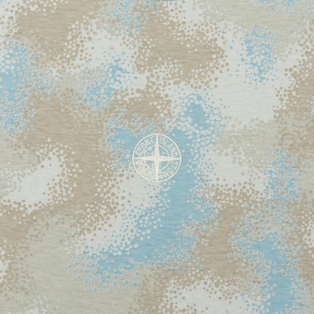 Camo Devore S/S T-Shirt - Dove Grey