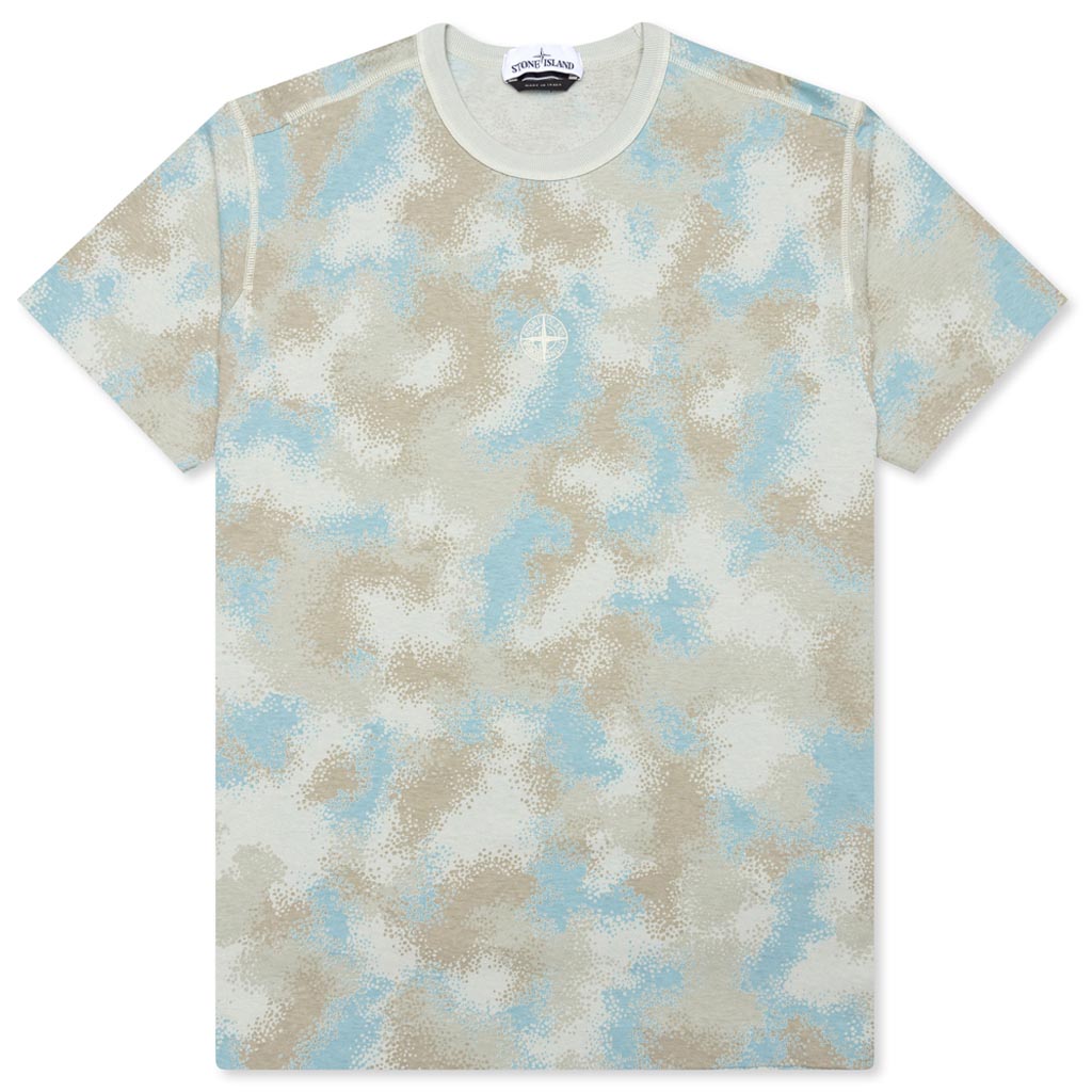 Camo Devore S/S T-Shirt - Dove Grey