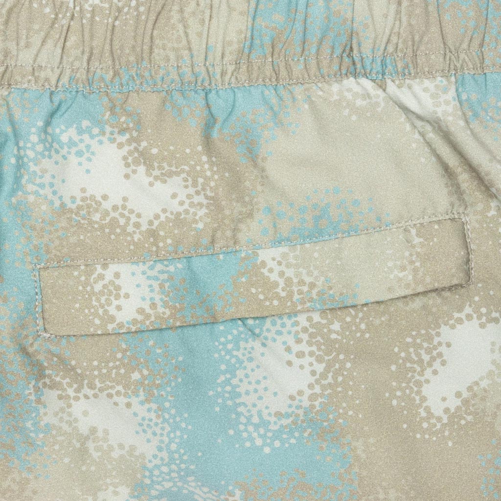 Camo Devore Swim Trunks - Dove Grey