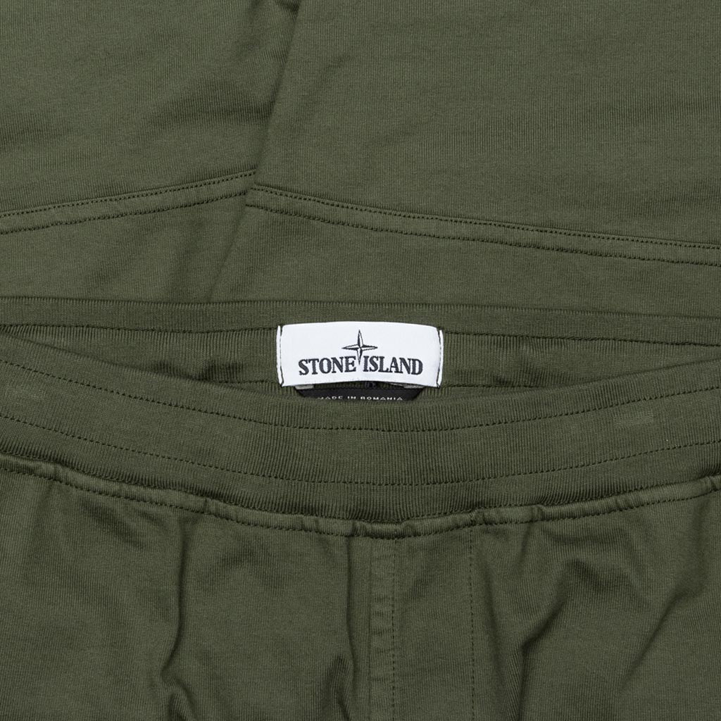 Cargo Bermuda Fleece Shorts - Olive