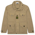 Center Patch Logo Jacket - Dark Beige