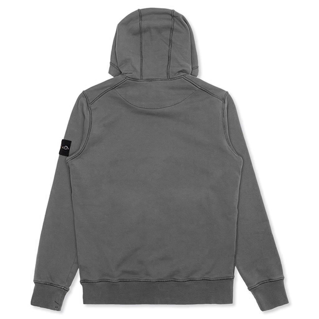 Cotton Hooded Sweatshirt - Charcoal