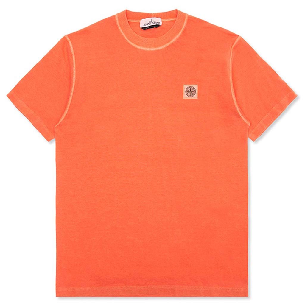 Fissato Effect T-Shirt - Faded Red