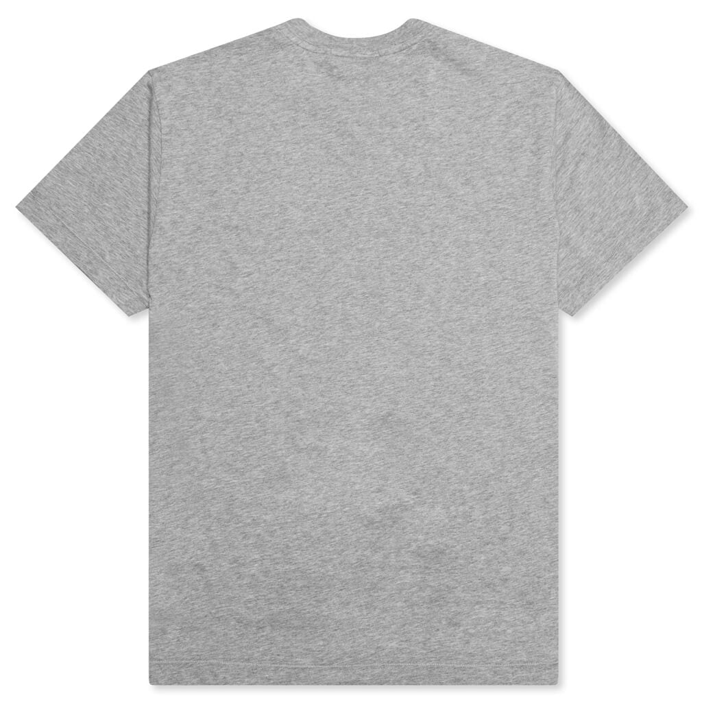 Garment Dyed S/S T-Shirt - Melange Grey