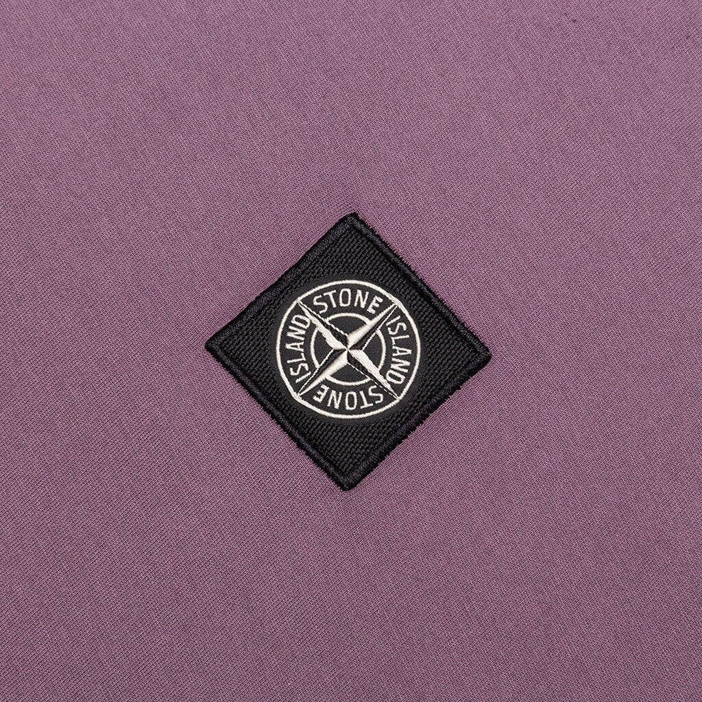 Garment Dyed S/S T-Shirt - Purple