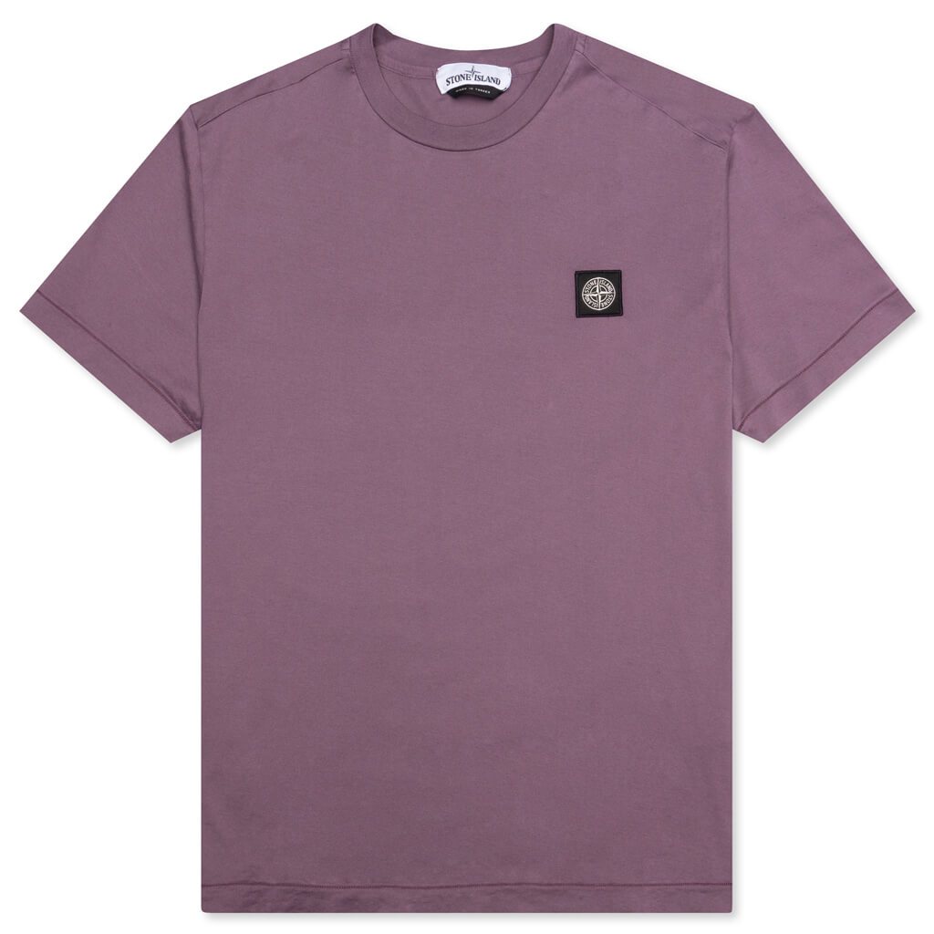 Garment Dyed S/S T-Shirt - Purple