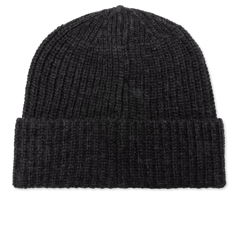 Geelong Wool Beanie - Charcoal