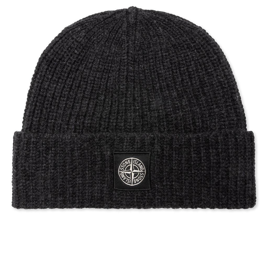 Geelong Wool Beanie - Charcoal