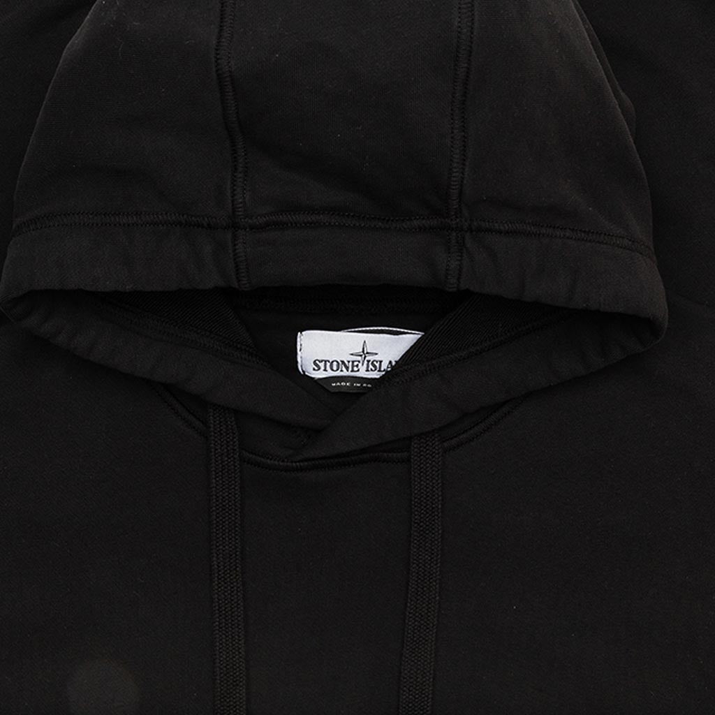 Hooded Pullover Sweatshirt - Black