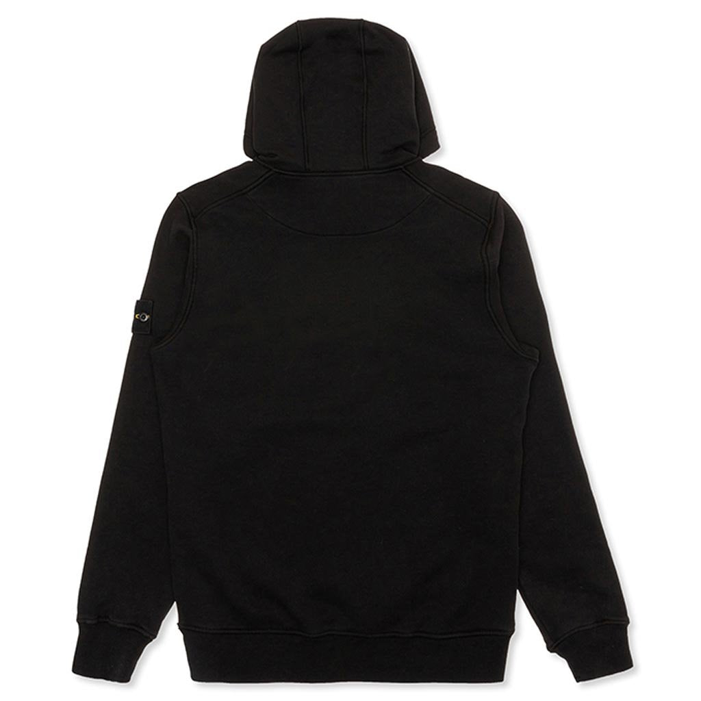 Hooded Pullover Sweatshirt - Black