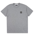 Logo Patch Tee - Grey Melange