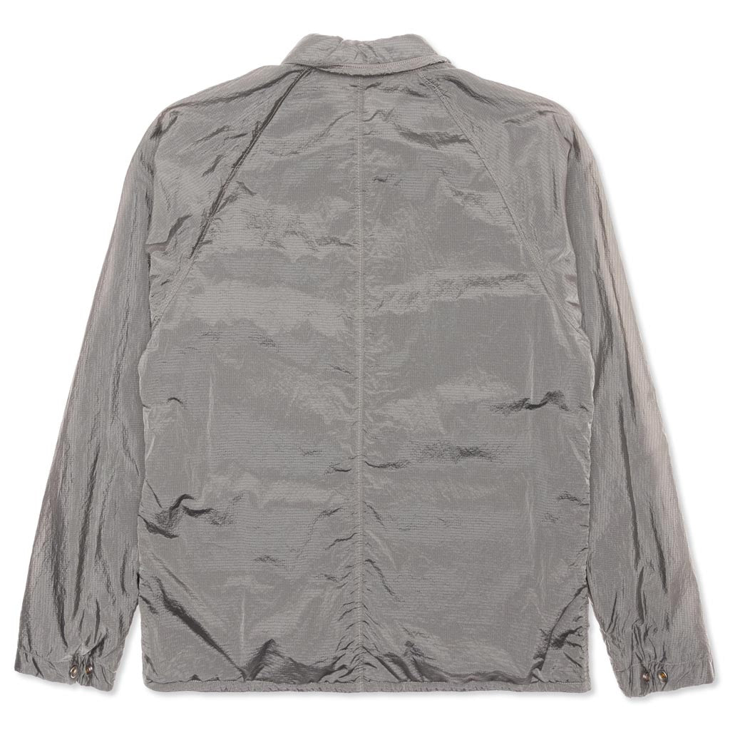 Nylon Metal Rete Isolante-TC Overshirt - Dust Grey