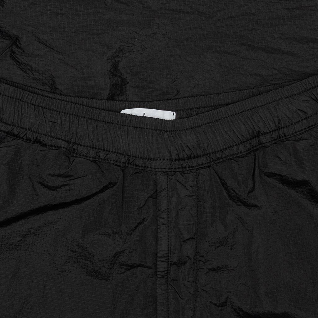 Nylon Metal Ripstop Pants - Black