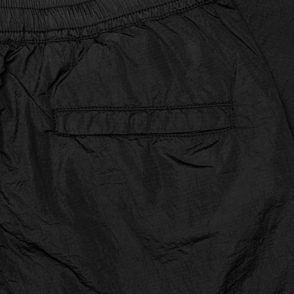 Nylon Metal Ripstop Pants - Black