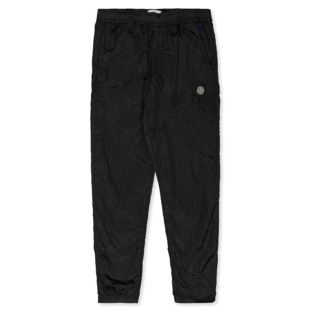Nylon Metal Ripstop Pants - Black