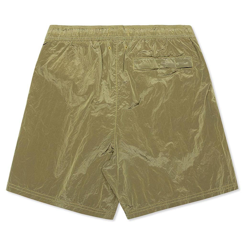 Nylon Metal Shorts - Dark Beige