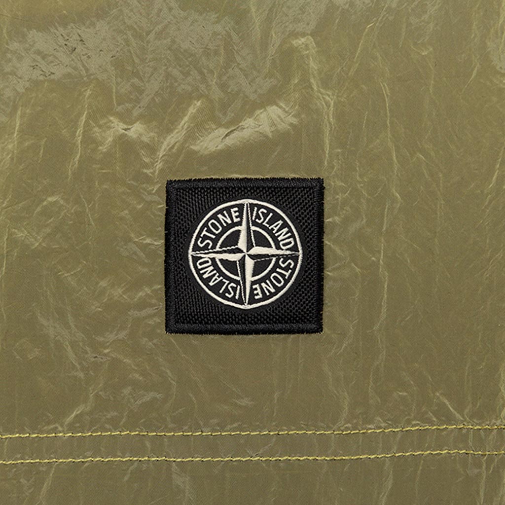 Nylon Metal Shorts - Dark Beige