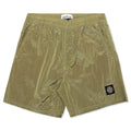 Nylon Metal Shorts - Dark Beige