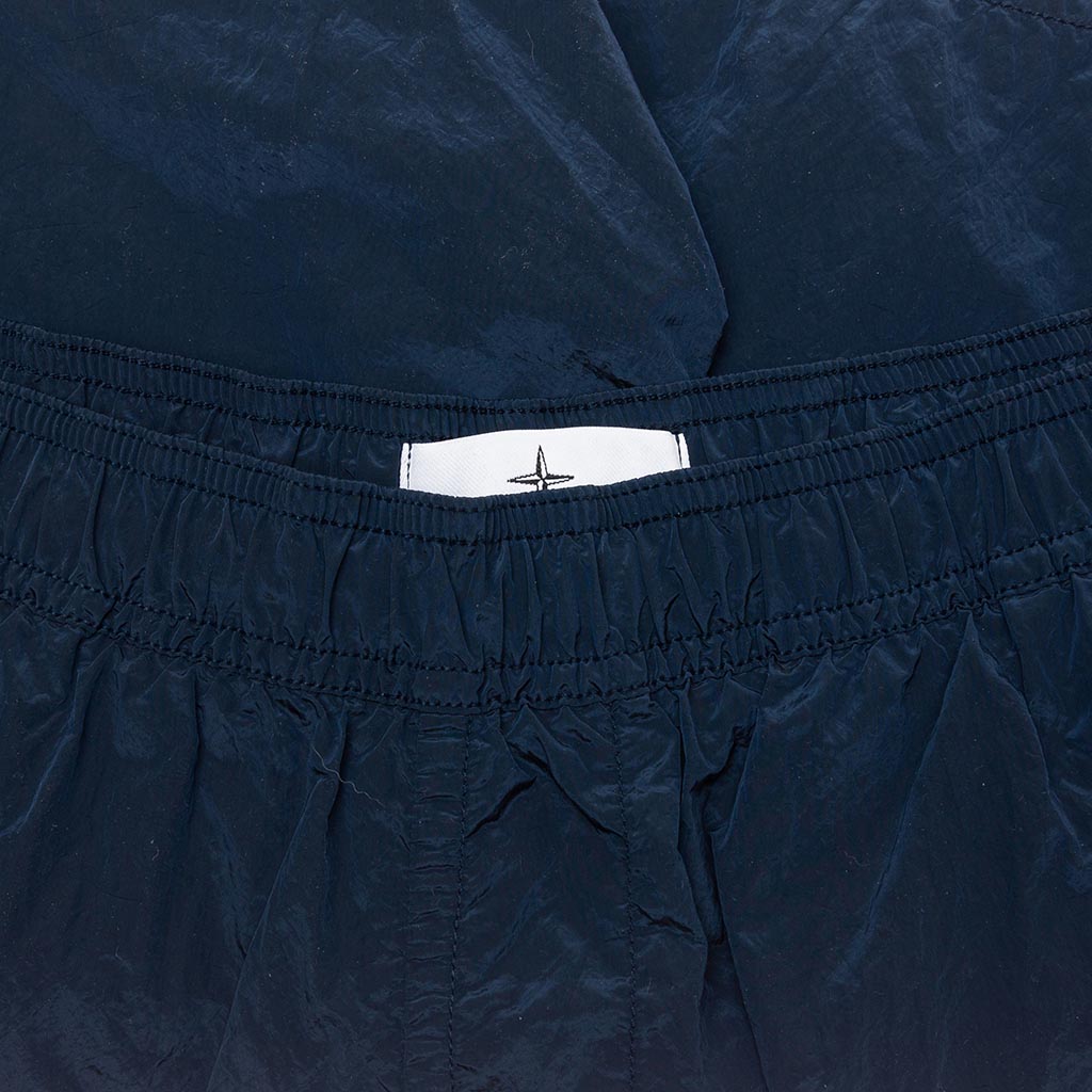 Nylon Metal Shorts - Marine Blue