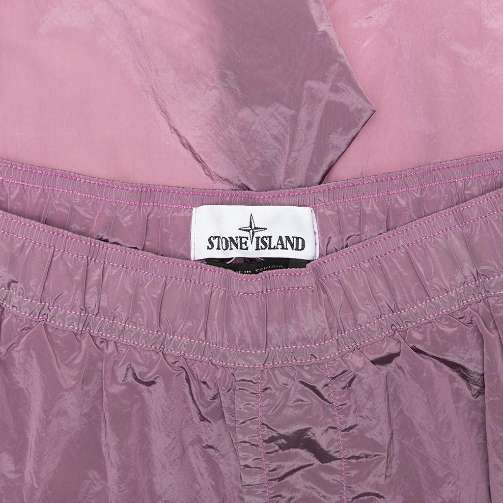 Nylon Metal Shorts - Rose Quartz